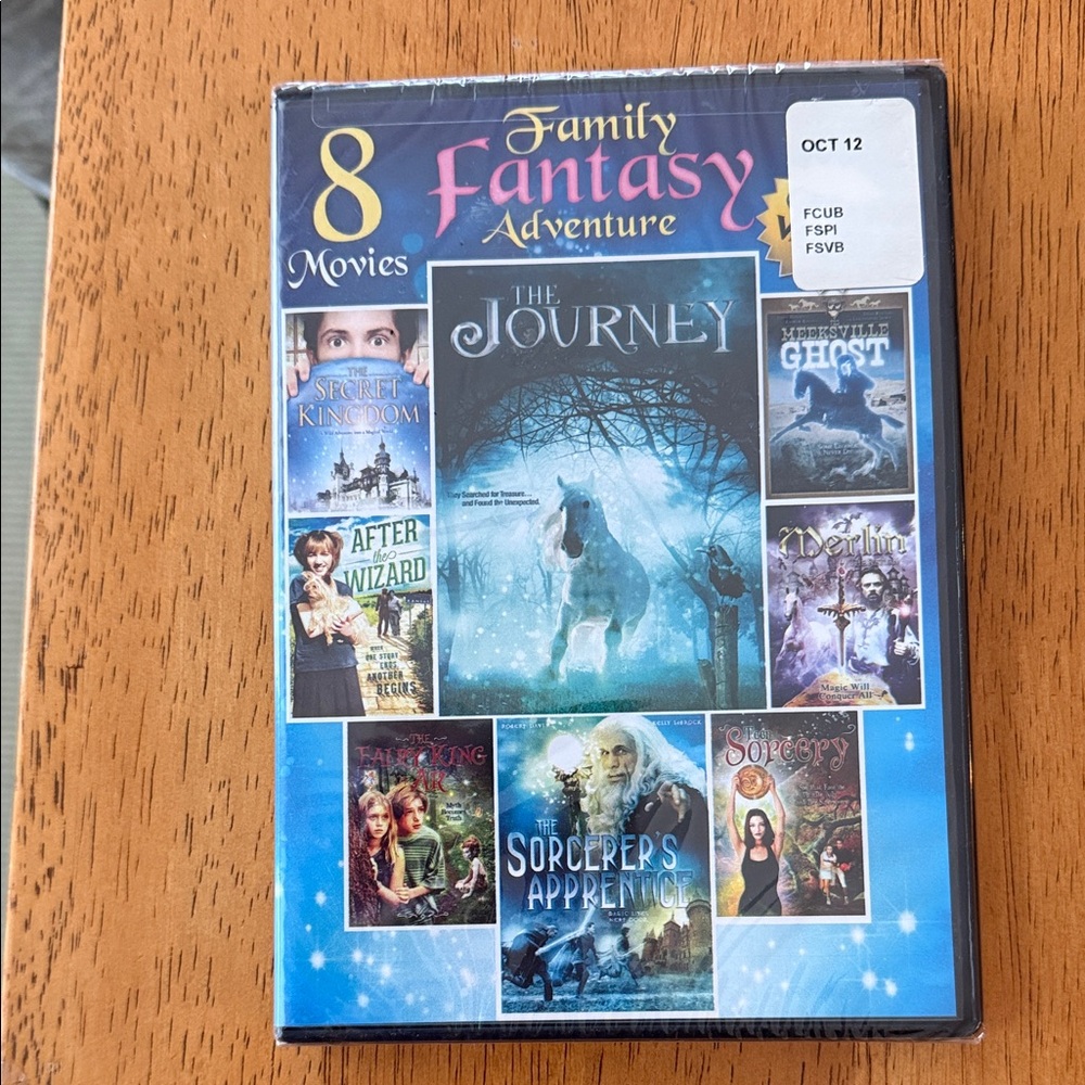 Family Fantasy Adventure 8 Movies DVD Collection New Sealed